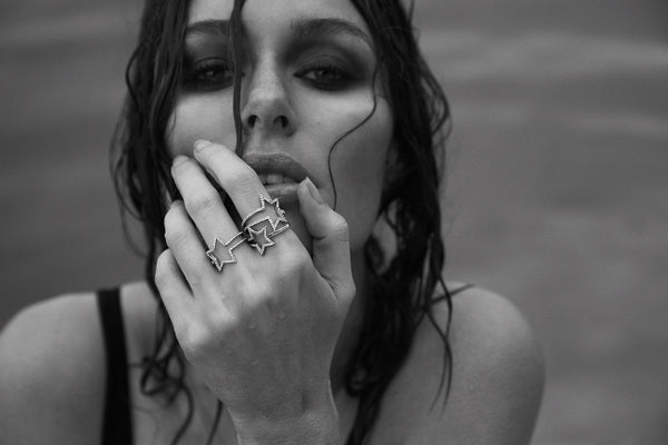 Rose Gold Shooting Star Ring - trunfio universe
- 5