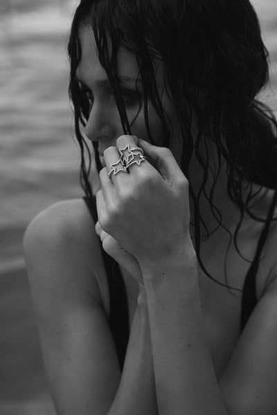 Yellow Gold Shooting Star Ring - trunfio universe
- 2