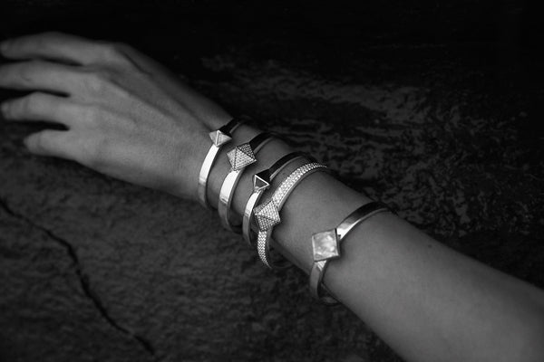 White Gold Diamond Pave Trunfio Universe™ Bracelet - trunfio universe
- 3