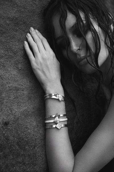 Rose Gold Diamond Pave Trunfio Universe™ Bracelet - trunfio universe
- 5