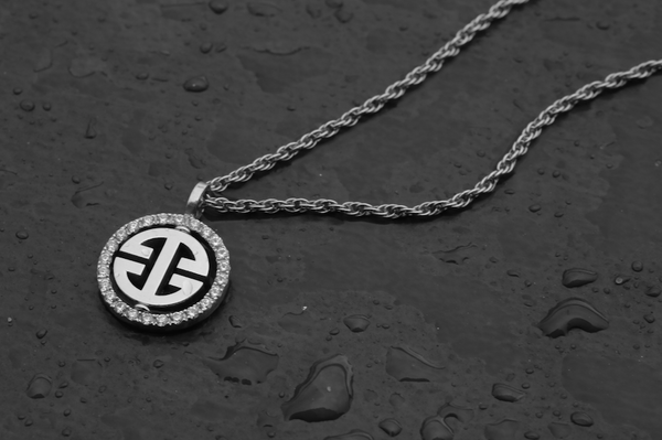 Rose Gold Diamond Orbital 'Universi' Pendant (UNISEX) - trunfio universe
- 3