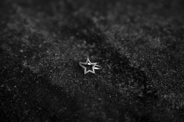 Yellow Gold Diamond Shooting Star Ring - trunfio universe
 - 4